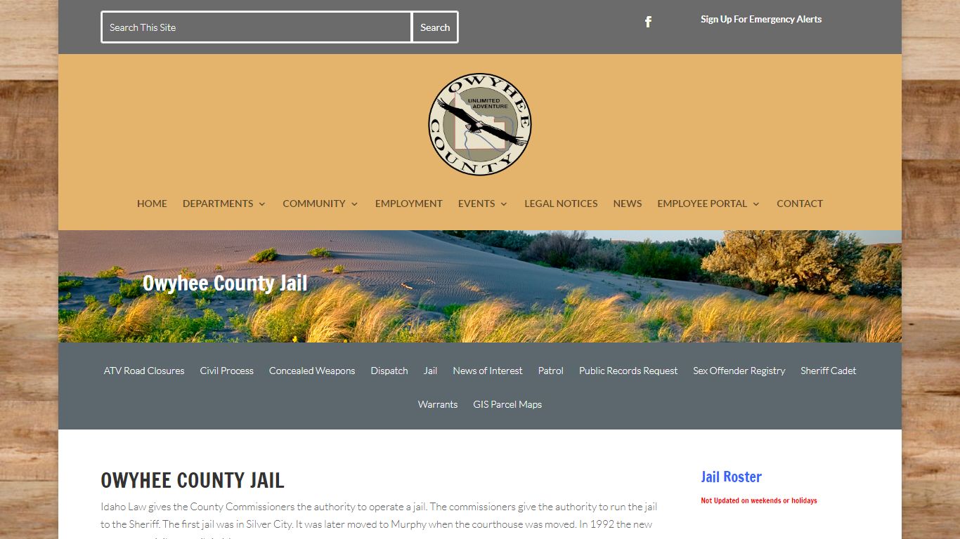 Jail - Owyhee County Idaho