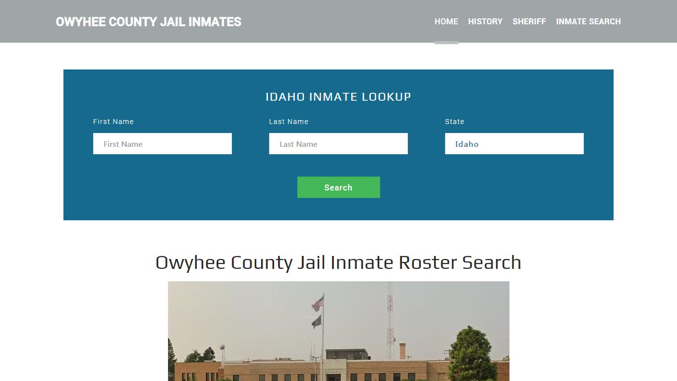 Owyhee County Jail Inmate Roster Lookup, Murphy, ID